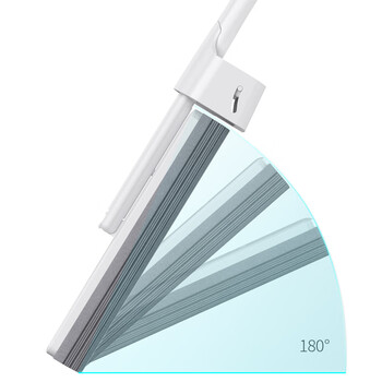 益美得 FH-1360  新款免手洗胶棉拖把吸水挤水海绵地拖自动回弹干湿两用拖布    33CM
