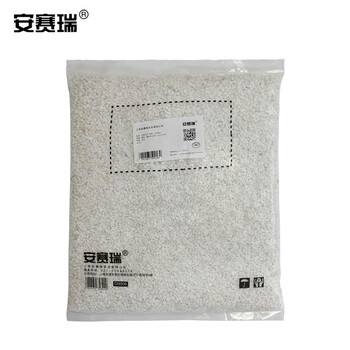 安赛瑞 白色石子（5kg）雪花白小白石子垃圾桶烟灰用鹅卵石多肉铺面水族箱鱼缸石石径0.2-0.4cm 500040
