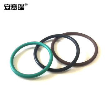 安赛瑞 氟胶o型圈密封圈  o型圈 FKM氟橡胶密封胶圈 绿色 外径31×3.5mm（100个装） 430490