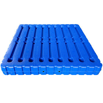 飞尔 中空吹塑托盘 重型加厚冷库塑料叉板 一体成型平板【1210 双面吹塑1200x1000x150】