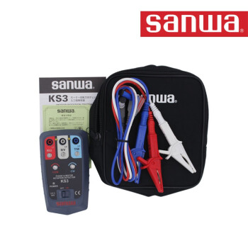 sanwa KS3 马达相序表 检测三相电路的相序和开相75~500V400Hz 1年维保