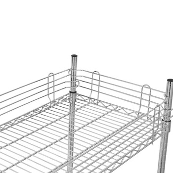川井（WELLAND）置物架护栏 货架散件配件侧片 450mm宽度