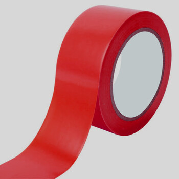 飞尔（FLYER）地板胶带 修补密封防水耐磨胶带【红胶 50m×55mm×0.15mm】50卷起批
