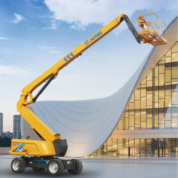 徐工XCMG曲臂移动式升降机XGA20AC-Li高空工作平台电动液压作业高度20米锂电池版