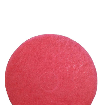 超洁亮（SUPER·CLEAN）JH-10-2 10寸百洁垫 红垫 地面保养清洗 起蜡垫清洁垫抛光垫抛光片百洁片(5片/盒)