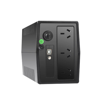 山克 UPS不间断电源360W 稳压器 供电保护 家庭用办公室 220V稳压应急后备式备用电源 SK650