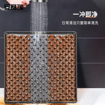 安赛瑞 门口可用消毒地垫 3D除污去土脚垫 84×45cm 26962