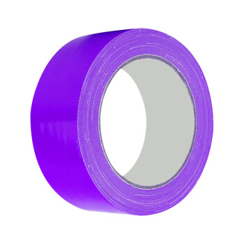 联嘉 单面高粘防水布基胶带 装饰地面无痕补漏紫色 4.5cmx50mx0.28mm厚 3卷