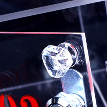 圣极光手机存放柜透明亚克力板工厂手机收纳柜G2357可定制35门