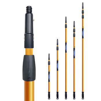 ETTORE 美国金鹰玻璃刮玻璃擦清洁伸缩杆 两节伸缩杆2.4米 单根装