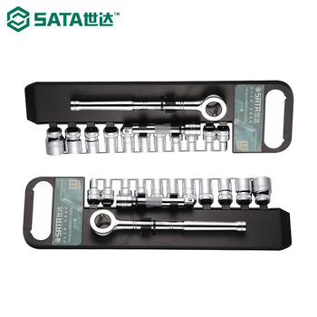 世达 SATA 13件12.5MM系列套筒组套 09525 1