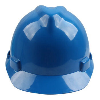 梅思安（MSA）10172893 V-Gard ABS标准型安全帽超爱戴帽衬灰针织吸汗 蓝色 定做 1顶