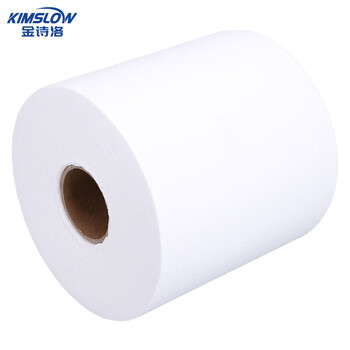 金诗洛 KSL068 无尘擦拭纸除尘纸吸油纸擦拭纸大卷纸 工业洁净纸250*370mm(白500张)