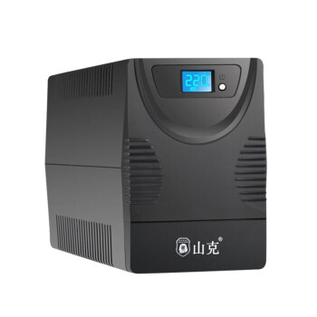 山克 UPS不间断电源360W 稳压器 供电保护 家庭用办公室 220V稳压应急后备式备用电源 SK650