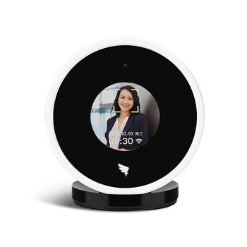 钉钉考勤机打卡机M1X pro面部人脸识别考勤机无线智能打卡机多地刷脸云考勤机员工签到器 标配