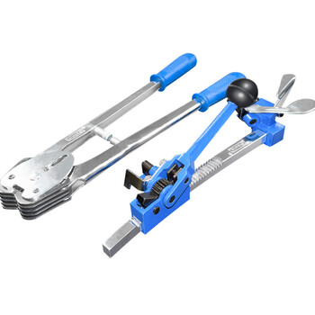 保拉(Paola) 手动打包机器套装12-16mm 包装机塑料带捆扎机 PP手工打包带打包钳收紧器8216