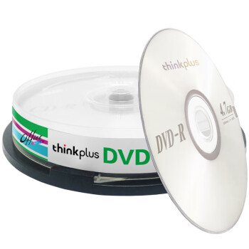 联想（Lenovo）DVD-R 光盘/刻录盘 16速4.7GB 办公系列 桶装10片 空白光盘