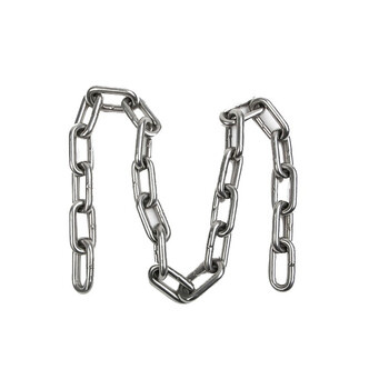 援邦 304不锈钢起重承重链条护栏秋千链条防盗锁车船锚铁链子粗（6mm一米）