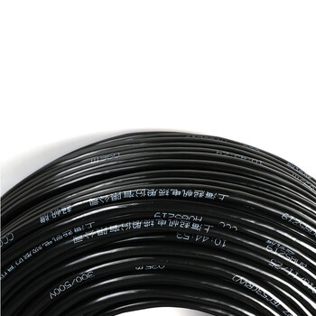 起帆电缆 RVV-300/500V-4*2.5 软护套线 黑色100米【现货】