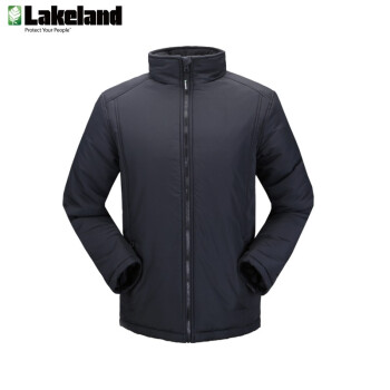 雷克兰(Lakeland)T200男士防寒服内胆冲锋衣保暖防寒短款冬季外套新雪丽黑色 T200 L