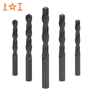 上工【10支】直柄麻花钻头12.5mm HSS高速钢钻头 电钻钻头 钻床钻咀