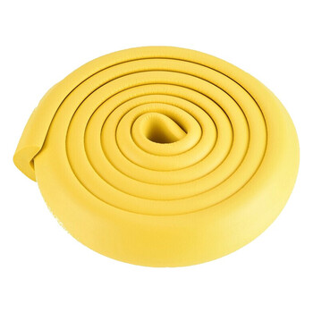 稳斯坦 防撞条 墙角护角 安全防护条  防碰保护套 加厚款 L型防撞条 黄色 2米 W545