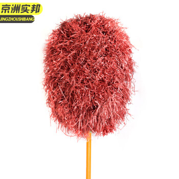 京洲实邦 木杆编织扫把1把装 手工竹扫帚竹笤帚物业大扫把环卫JZSB-9291