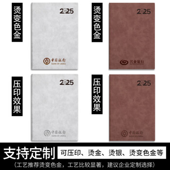 朗捷（longe）365天日程本每日计划本效率手册2025年日历记事本蛇年年历本笔记本本子定制 蓝色（2025年单本）