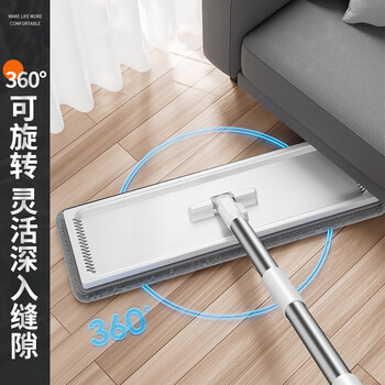 佳帮手平板拖把40cm6布家用一拖净免手洗2025带桶一套洗拖地神器墩拖布