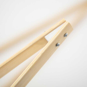 海斯迪克 HKLY-74 多用竹子垃圾夹子 食品夹煎饼夹子 竹捡拾器垃圾钳 小号45cm