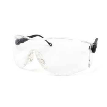 霍尼韦尔（Honeywell）1004947Op-Tema可调节防冲击眼镜防刮擦防雾 黑色镜框透明镜片定做2副