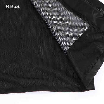 飞尔 分体式雨衣雨裤套装 反光服雨衣 成人男女黑色【4753 XXL码】