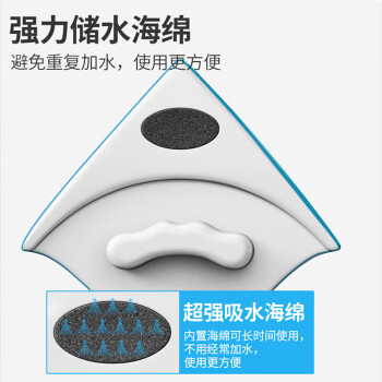 桂枫 擦玻璃神器3-8mm强磁玻璃擦窗器 防夹手双面擦窗神器单层通用