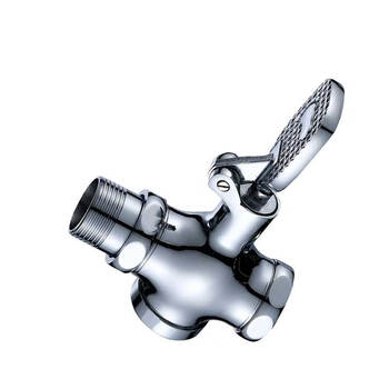 星期十 中脚踏-1寸DN25 铜脚踩式蹲大便器冲水阀脚踏冲洗阀厕所冲洗阀延时冲洗阀定制