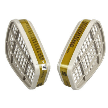 3m 6006CN 滤毒盒 防有机蒸气/酸性气体/氯化氢/氟化氢 定做 2个