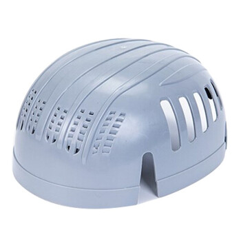 代尔塔102130安全帽 透气舒适防撞帽檐长度3cm 灰色 1个
