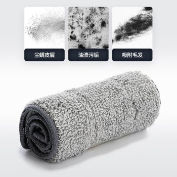 Supercloud（舒蔻）拖把免手洗懒人拖把平板拖把桶吸水干湿两用尘推办公室平拖把拖地神器【加强款/六吸盘】	
