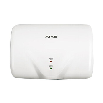 艾克（AIKE）AK2620 全自动智能感应冷热干手器卫生间洗手高速冷热吹干机 1210W/智能冷热风-银色款