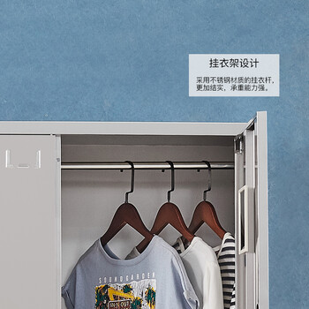 格圣奇304不锈钢更衣柜游泳寄存包柜多门鞋柜C1581可定制10门