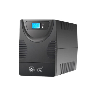 山克 UPS不间断电源900W 稳压器 供电保护 家庭用办公室 220V稳压应急后备式备用电源 SK1500