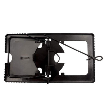 稳斯坦 W628 (5个)黑色大号捕鼠器 老鼠夹铁质抓捉老鼠器指针机关耗子器 15.5*8.5cm