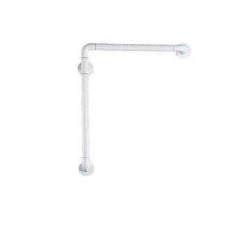 星期十 L型68X68CM白色 浴室90度防滑扶手栏杆卫生间残疾人无障碍安全扶手定制