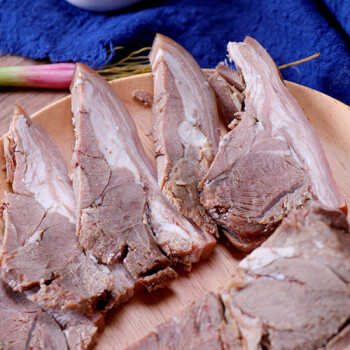 新鲜熟羊肉山羊肉熟食白切羊肉真空手抓羊肉熟食普米加罗二斤装带皮