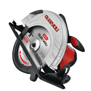 泉有（quanyou）电圆锯 QY-5235NM 电圆锯2100W木材电锯手锯台锯木工工具235mm
