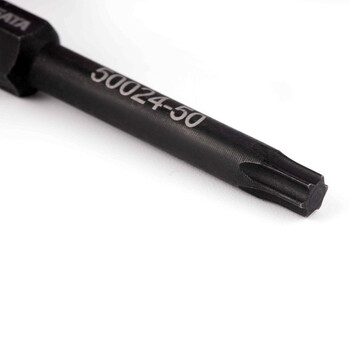 世达SATA 1/4"（6.35mm)系列50mm长机用花形批头，10件套，T15*50mm ，59023-50