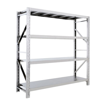 迈巍304不锈钢货架中型层架超市展示架200*60*200主架可定制ME003