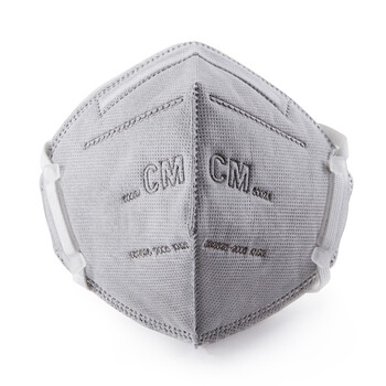 CM朝美 6002A-2型 耳挂式【300只】含活性炭KN95防雾霾PM2.5防唾液飞沫颗粒物粉尘透气成人工业劳保民用口罩