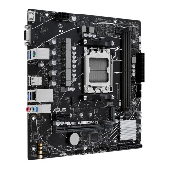 华硕（ASUS）PRIME A620M-K 支持DDR5 CPU 7700X/7600X (AMD A620/socket AM5) 