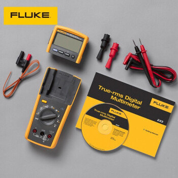 福禄克（FLUKE）F233C 真有效值远程显示数字万用表  掌上型多用表 自动量程 仪器仪表