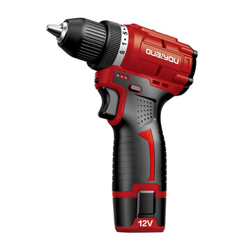 泉有(quanyou)QY-6912B 无刷双速锂电钻12V锂电无刷手电钻充电手钻手枪钻 两电一充